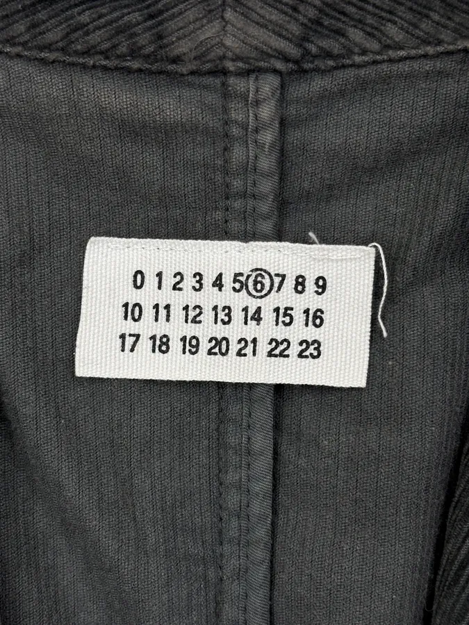 AW2004 Maison Martin Margiela Corduroy Single-Breasted Blazer Jacket - Image 8
