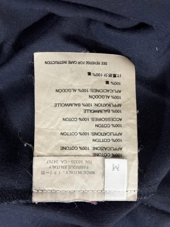 AW2004 Prada Linea Rossa Navy Human Longsleeves - Image 10