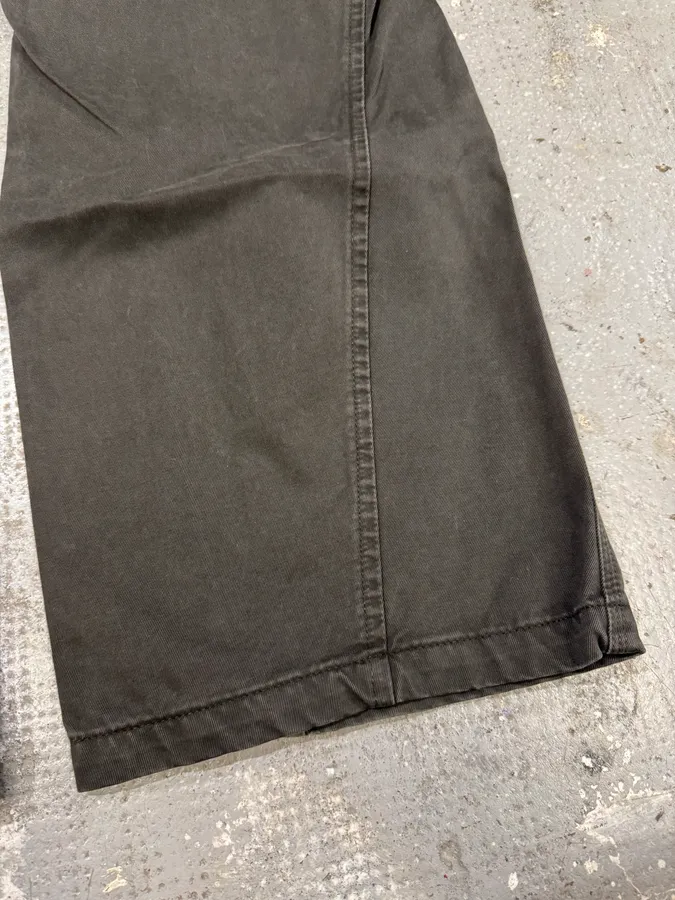 AW2005 Armani Elevated Twisted Olive Grey Pants - Image 8