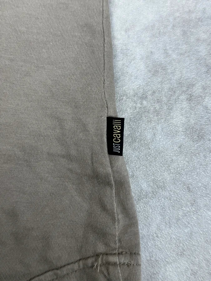 AW2005 Cavalli Beige Cargo Polo Shirt - Image 10