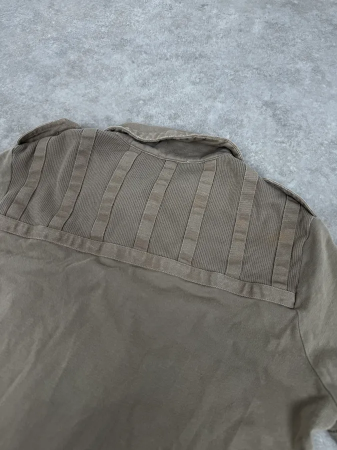 AW2005 Cavalli Beige Cargo Polo Shirt - Image 6