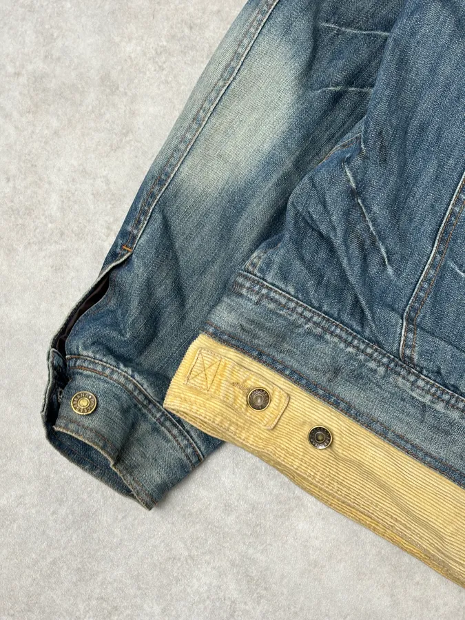 AW2005 Dolce & Gabbana Layered Blue Denim Jacket - Image 10