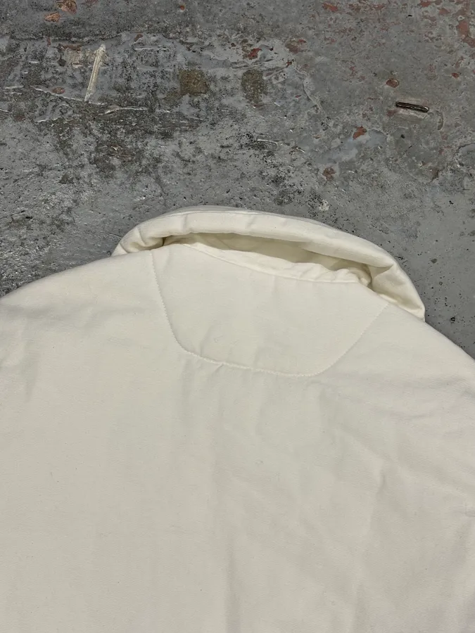 AW2005 Maison Martin Margiela White Cotton Quilted Puffer Jacket - Image 6