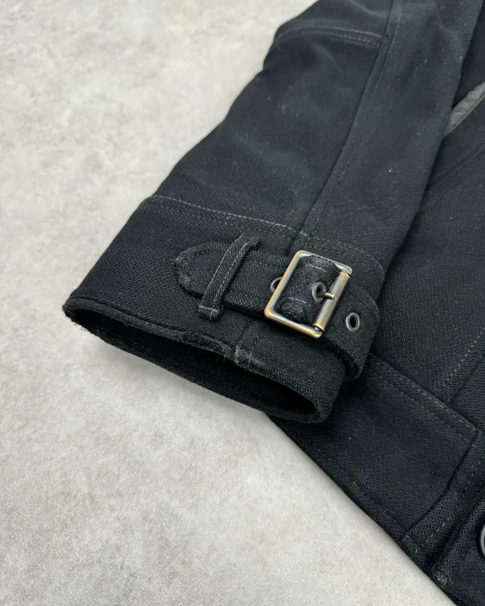 AW2006 Dolce & Gabbana Black Wool Duffle Coat - Image 7