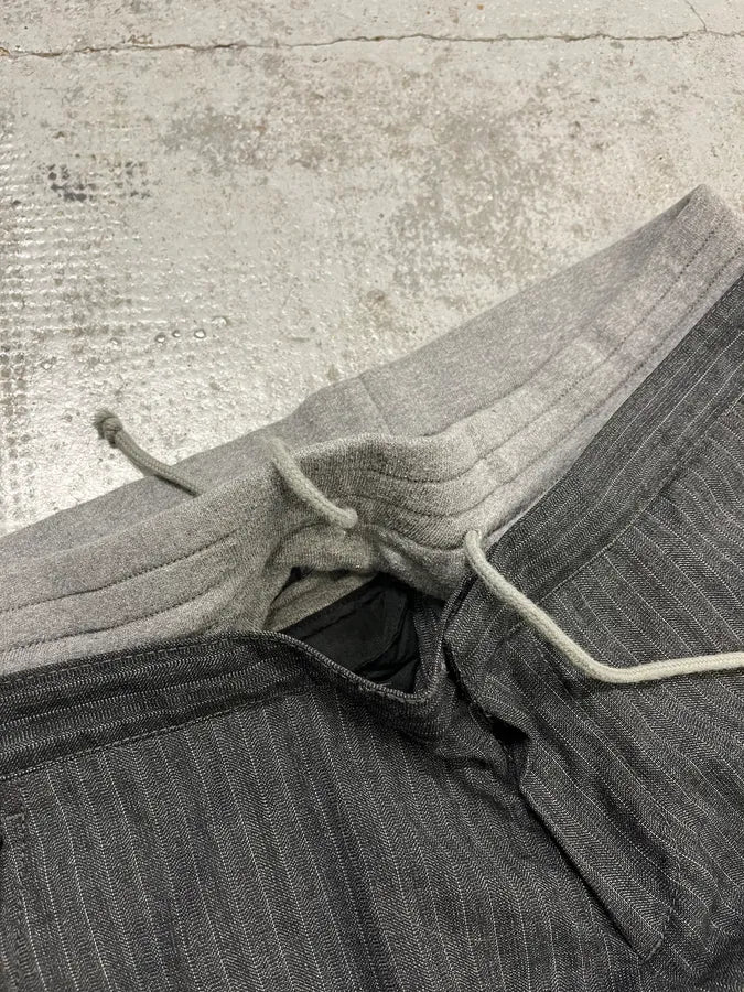 AW2006 Dolce & Gabbana Hybrid Jogger & Suit Grey Pants - Image 10