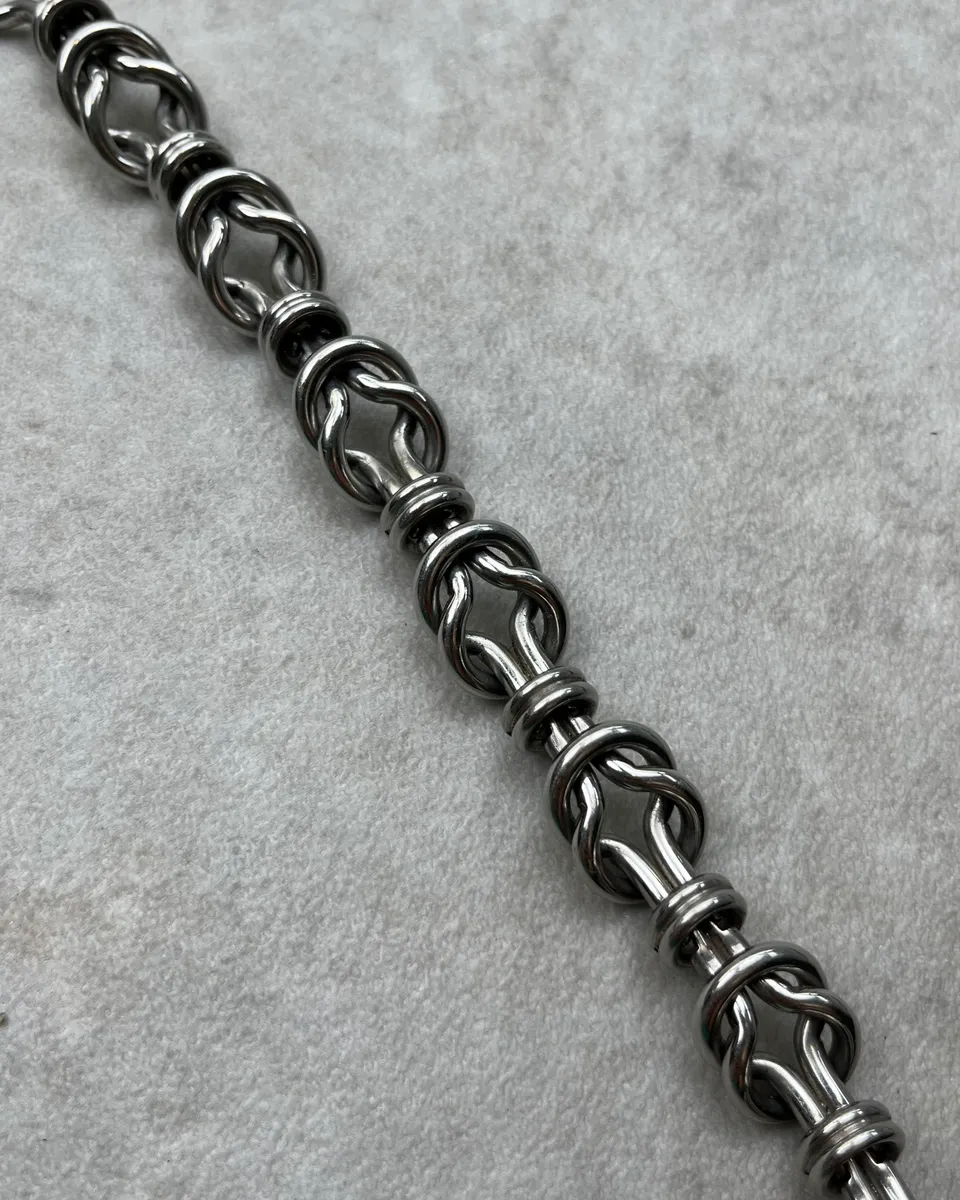 AW2006 Dolce & Gabbana Stainless Steel Naval Bracelet - Image 6