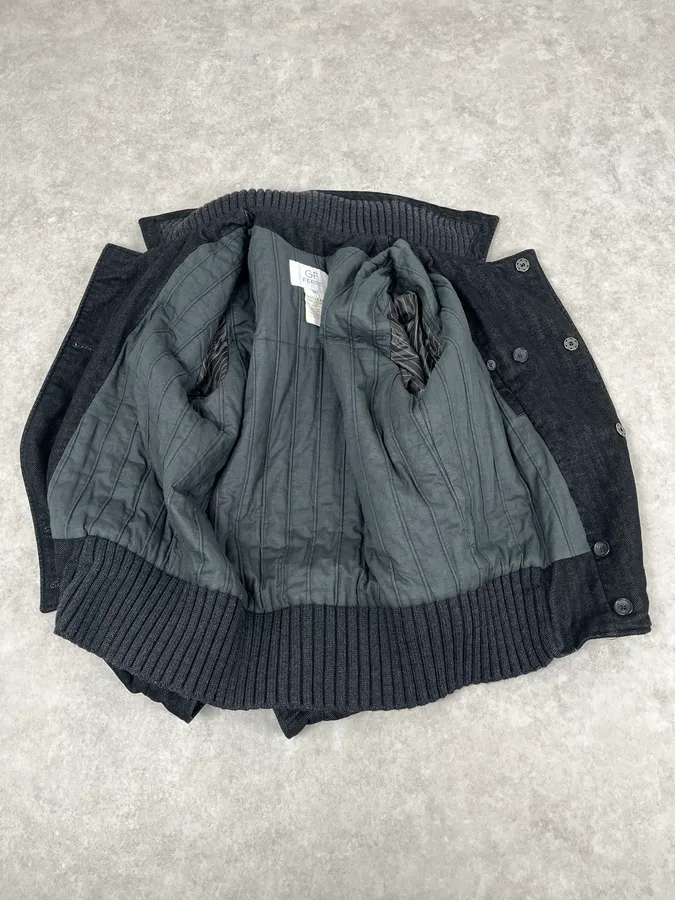 AW2006 Gianfranco Ferré Grey Officer Buttoned Bomber Jacket - Image 8