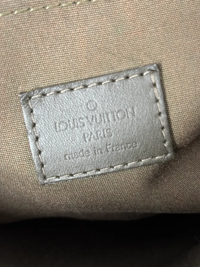 AW2006 Louis Vuitton Khaki Green Monogram Lin Tote Bag - Image 13