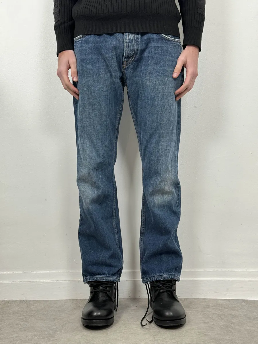 AW2006 Prada Blue Cozy Denim Jeans