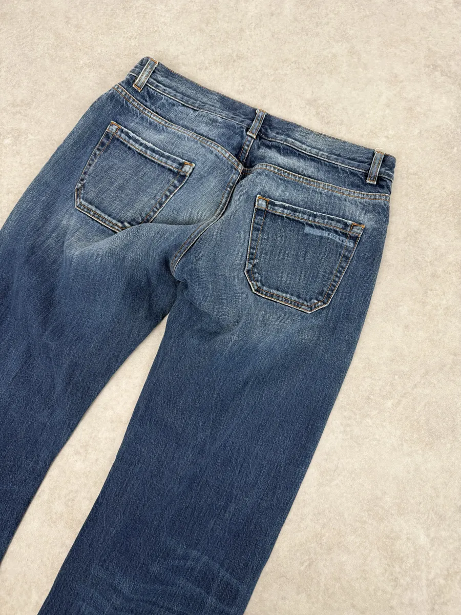 AW2006 Prada Blue Cozy Denim Jeans - Image 7