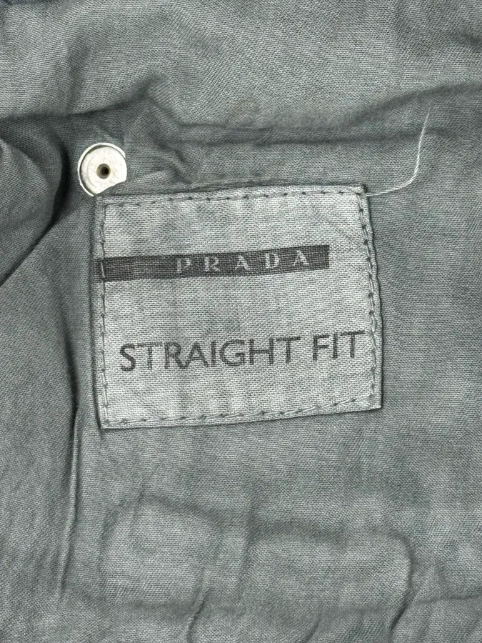 AW2006 Prada Blue Regular Faded Denim Jeans - Image 14