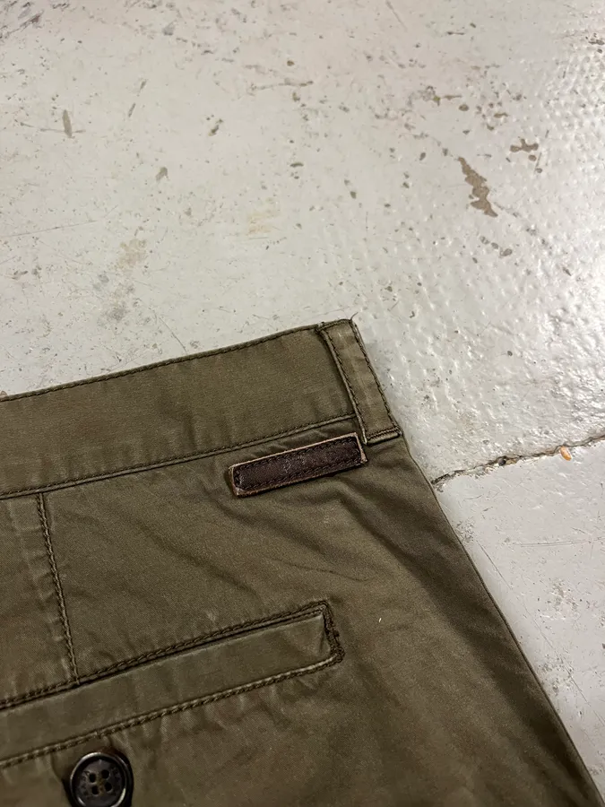 AW2006 Prada Khaki Chino Pants - Image 10