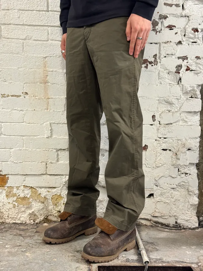 AW2006 Prada Khaki Chino Pants - Image 3