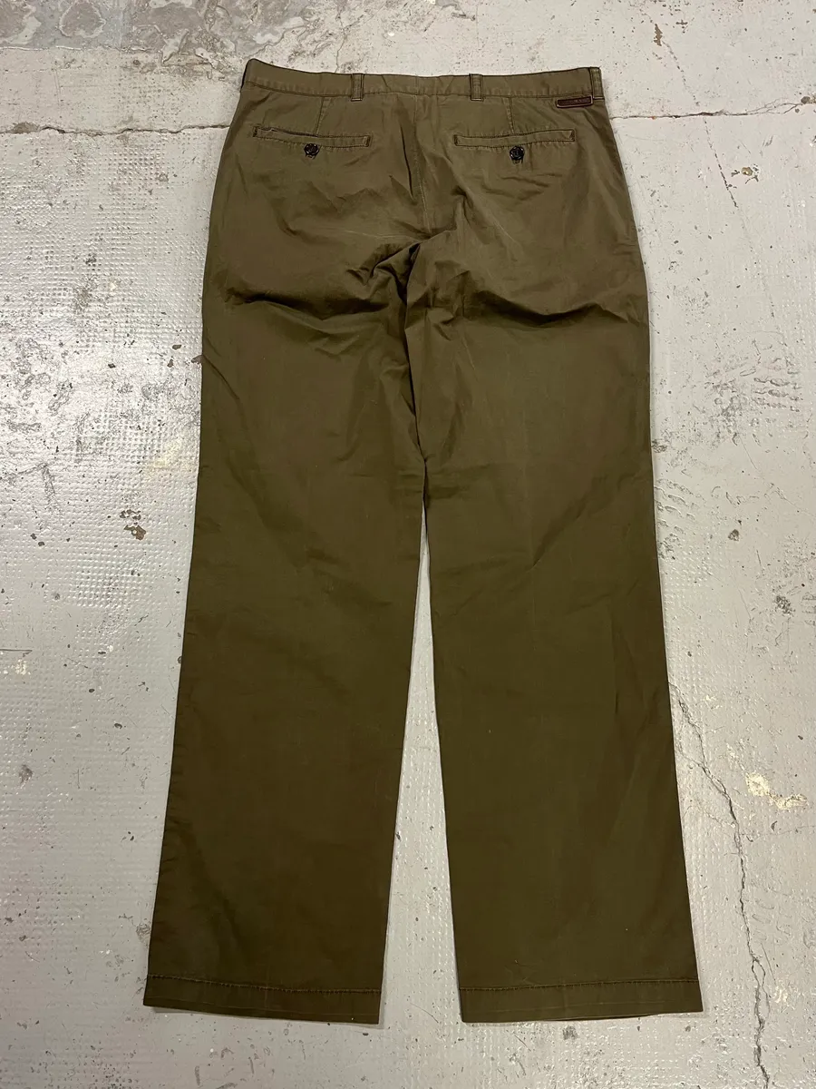 AW2006 Prada Khaki Chino Pants - Image 8