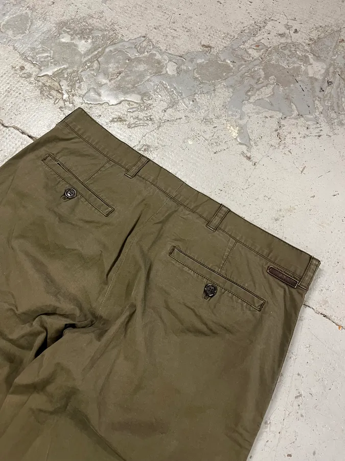 AW2006 Prada Khaki Chino Pants - Image 9