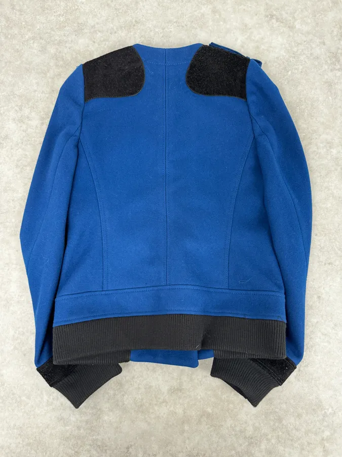 AW2007 Balenciaga Blue Royal Jacket By Nicolas Ghesquière - Image 4