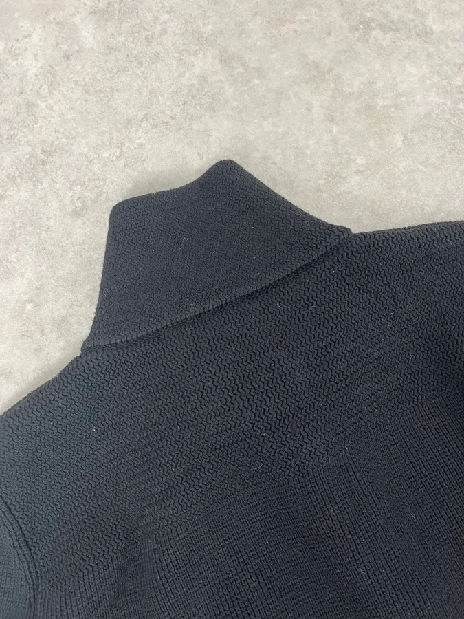 AW2007 Balenciaga Officier Black Cardigan by Nicolas Ghesquière - Image 8
