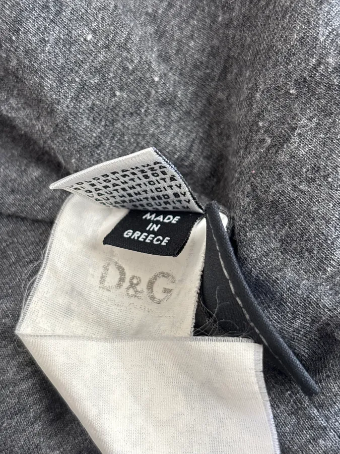 AW2007 Dolce & Gabbana Grey Nylon Quilted Hooded Zip-up Jacket - Image 10