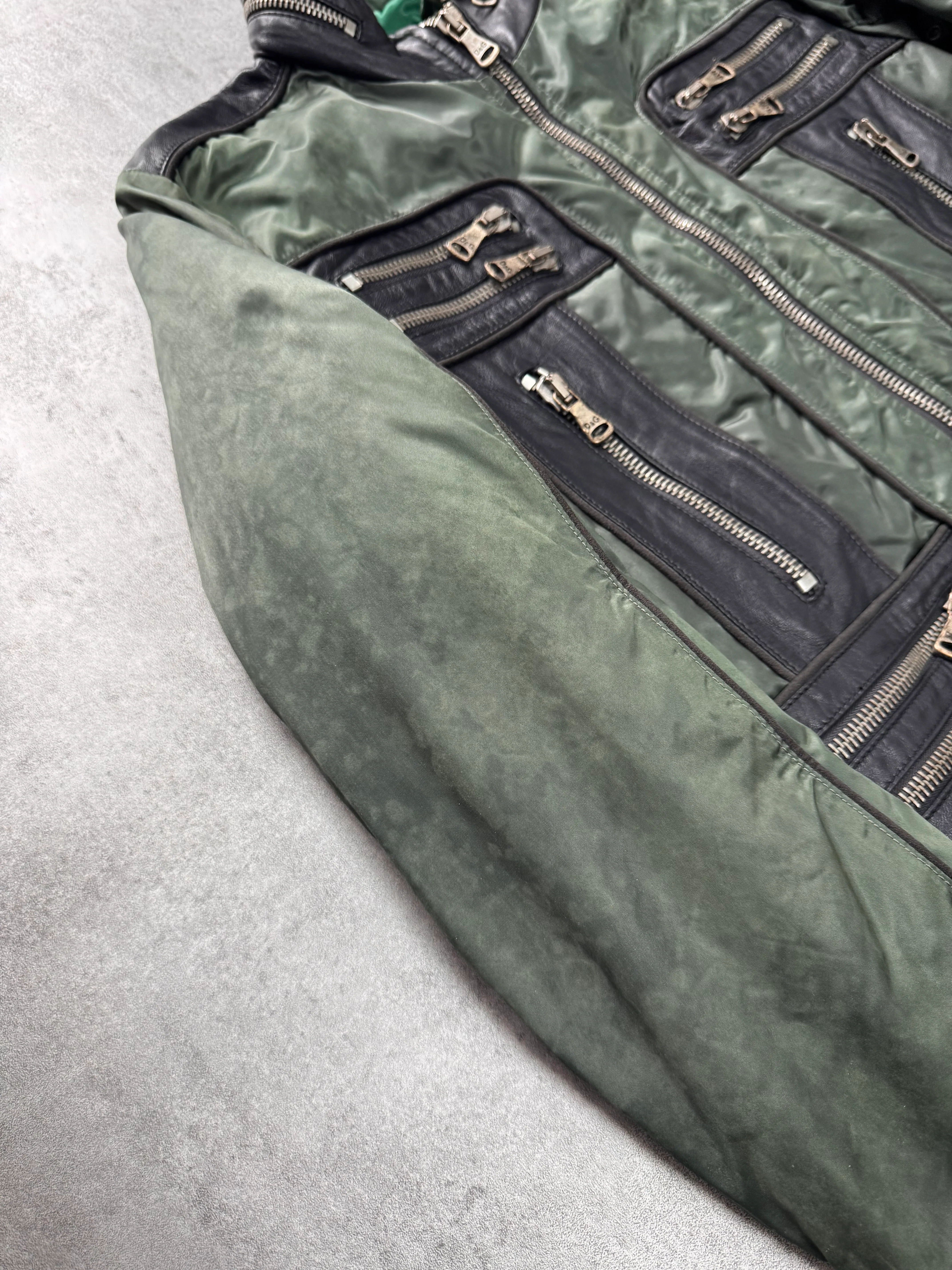AW2007 Dolce & Gabbana Multi Zips Utility Jacket - Image 4