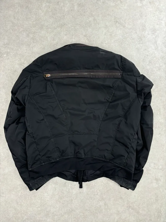AW2007 Marithé + François Girbaud Black Multi Zips Puffer Jacket - Image 6