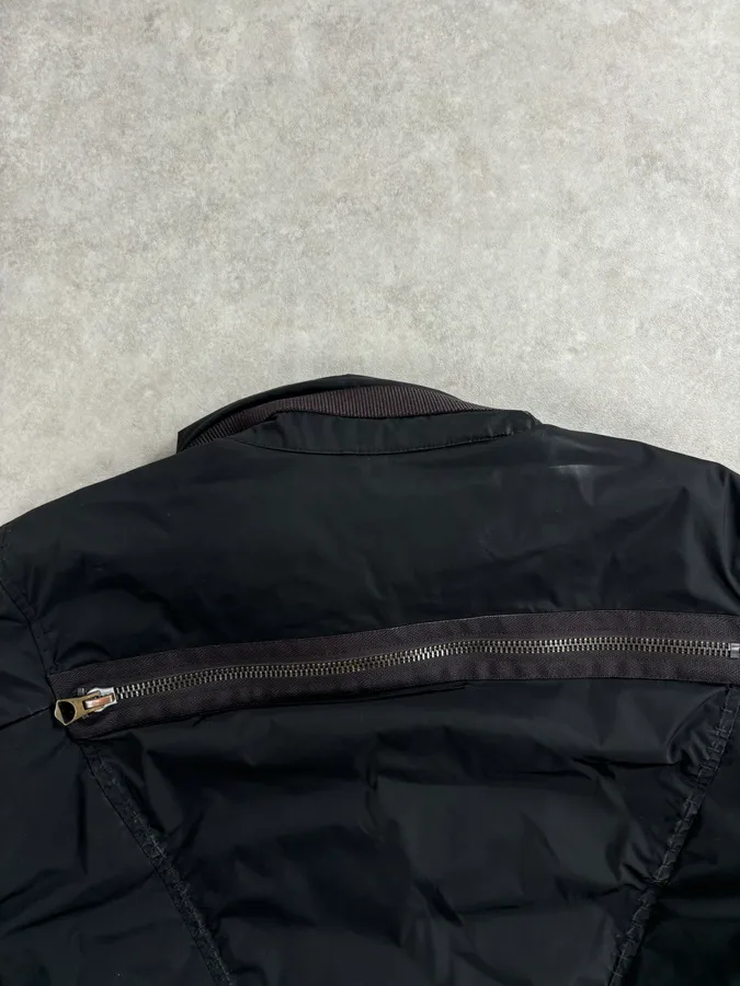 AW2007 Marithé + François Girbaud Black Multi Zips Puffer Jacket - Image 7