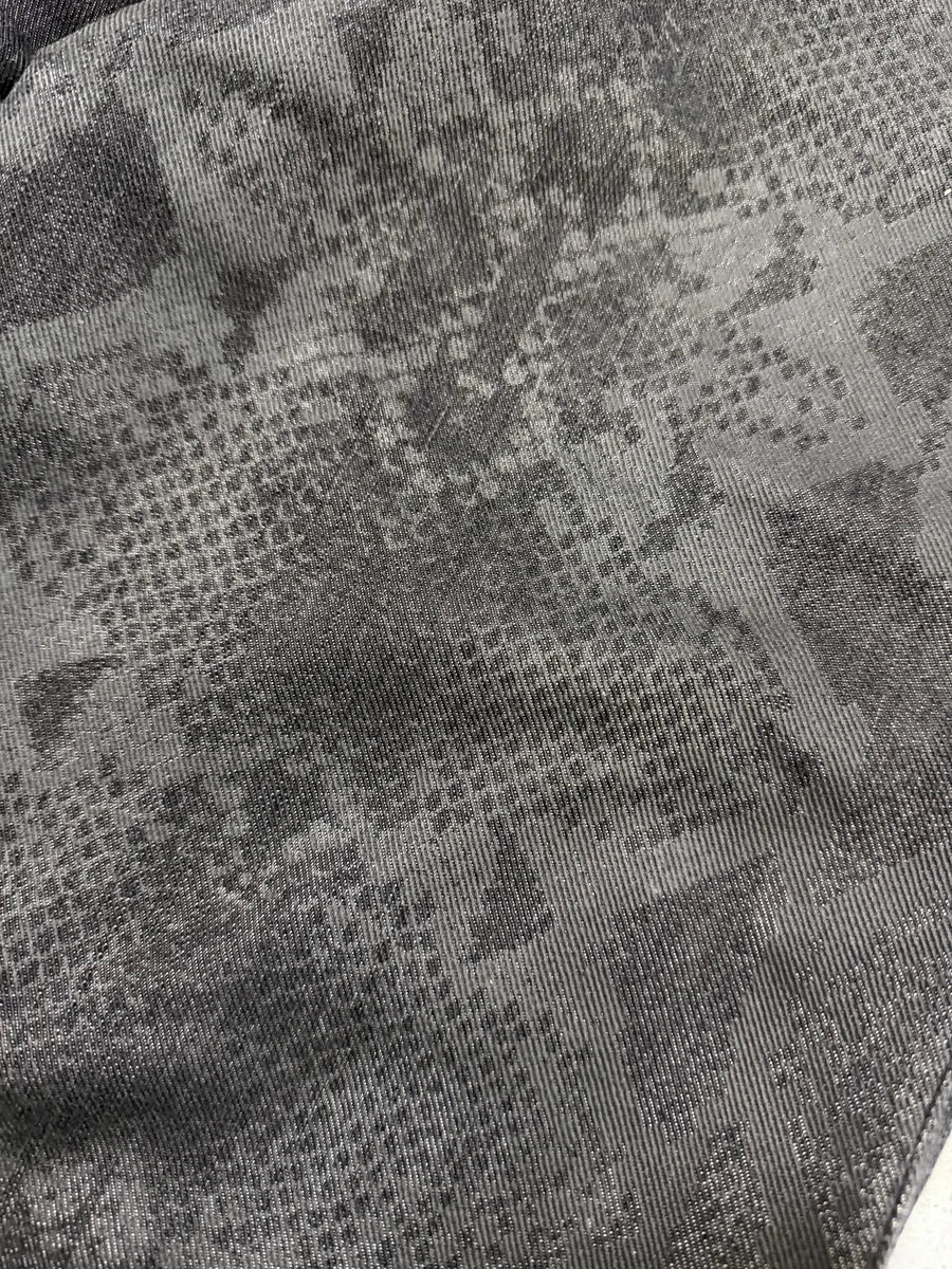 AW2007 Roberto Cavalli Black Snakeskin Effect Obscure Pants - Image 11