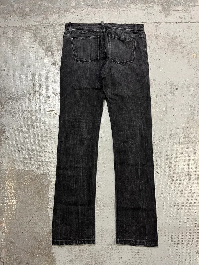 AW2008 Balenciaga Black Denim Slim Jeans - Image 8