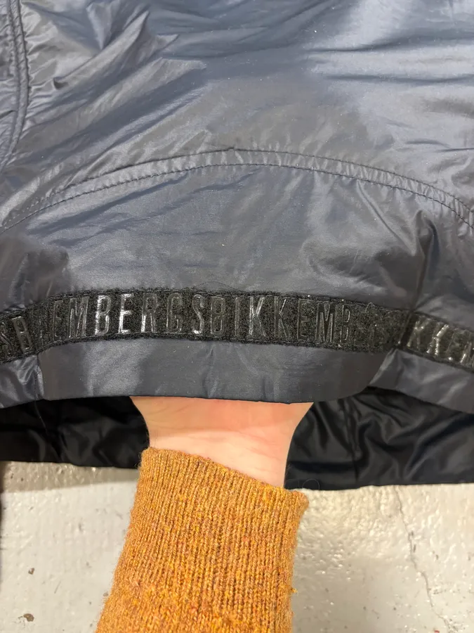 AW2008 Bikkembergs Navy Dual Zippers Nylon Jacket - Image 9