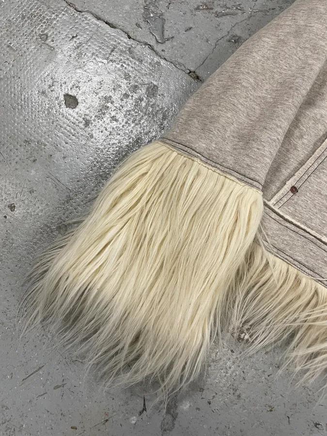 AW2008 Diesel Grey Mohawk Hooded Sweater - Image 6