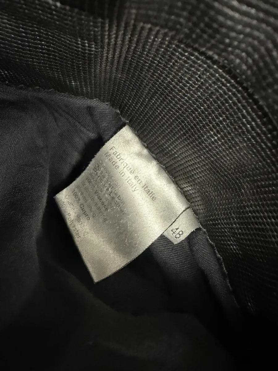 AW2008 Dior Black Premium Jacket by Kris Van Assche - Image 10