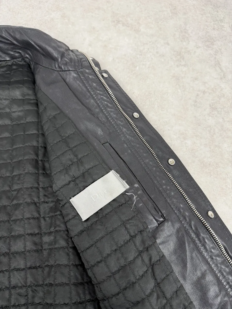 AW2008 Dior Black Premium Jacket by Kris Van Assche - Image 12