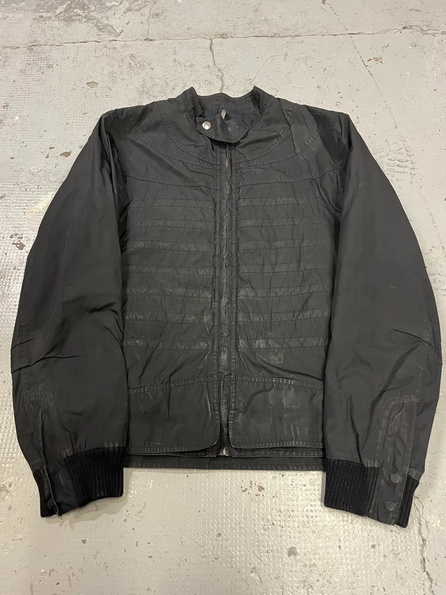 AW2008 Dior Black Puffer Jacket by Kris Van Assche