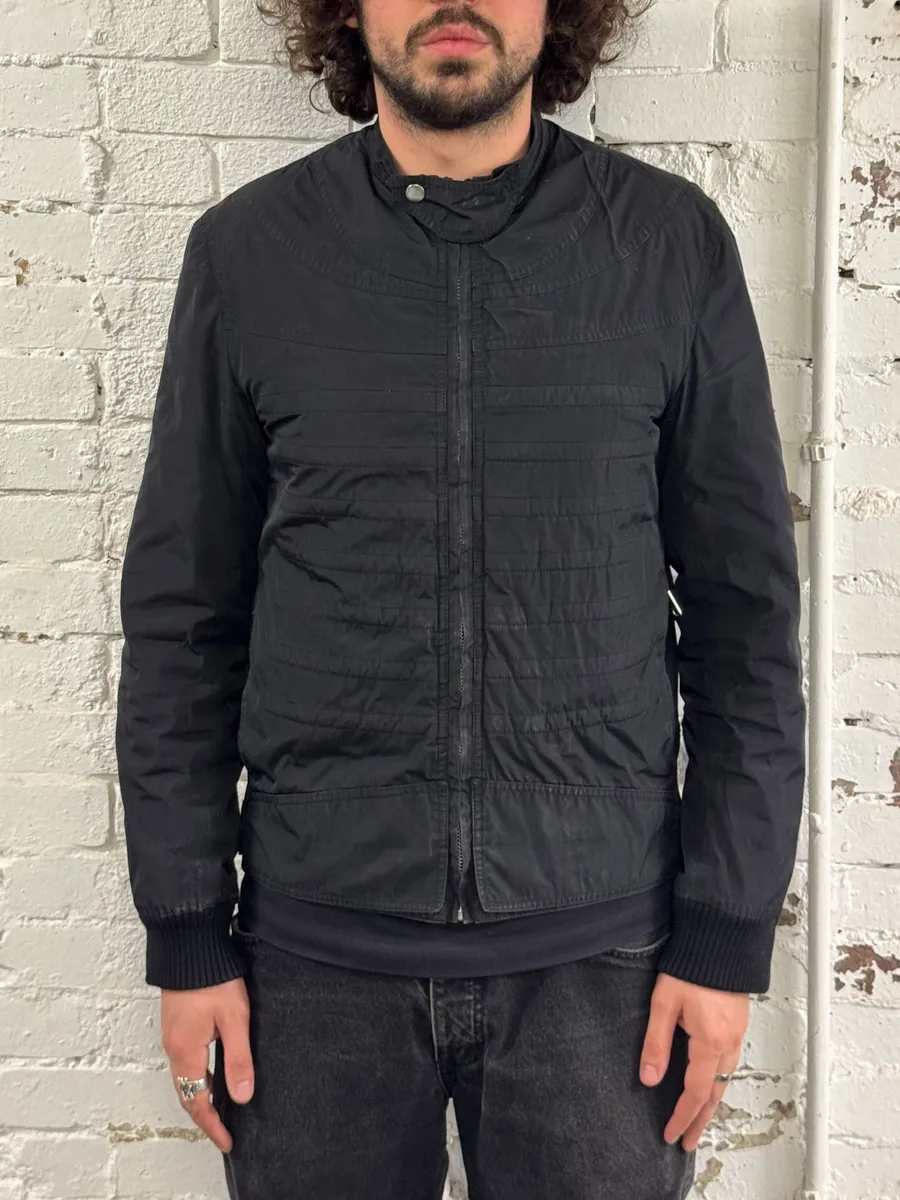 AW2008 Dior Black Puffer Jacket by Kris Van Assche - Image 2