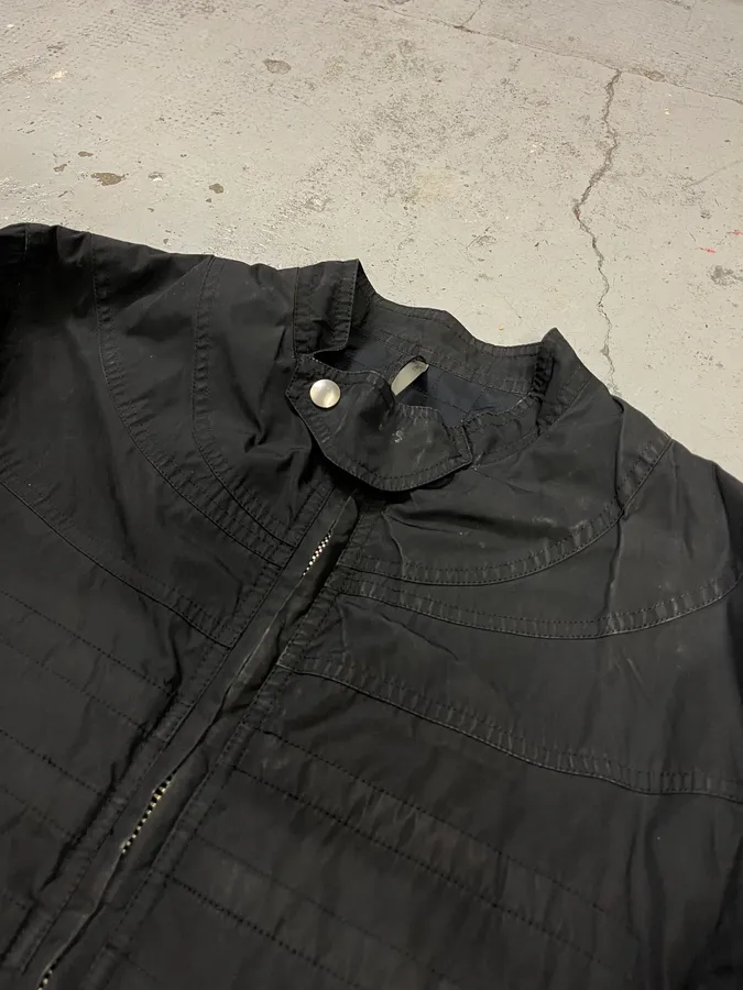AW2008 Dior Black Puffer Jacket by Kris Van Assche - Image 6