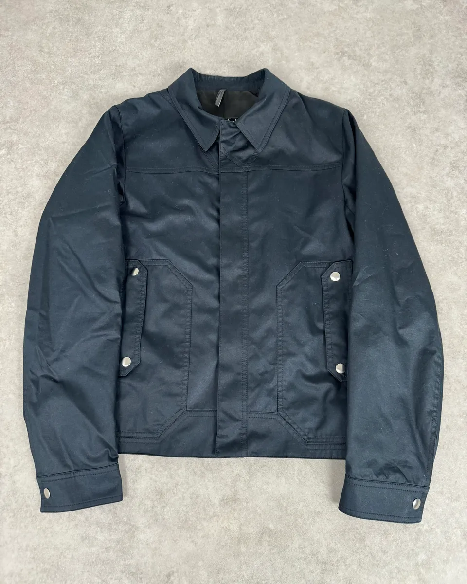 AW2008 Dior Navy Harrington Contemporary Jacket by Kris Van Assche