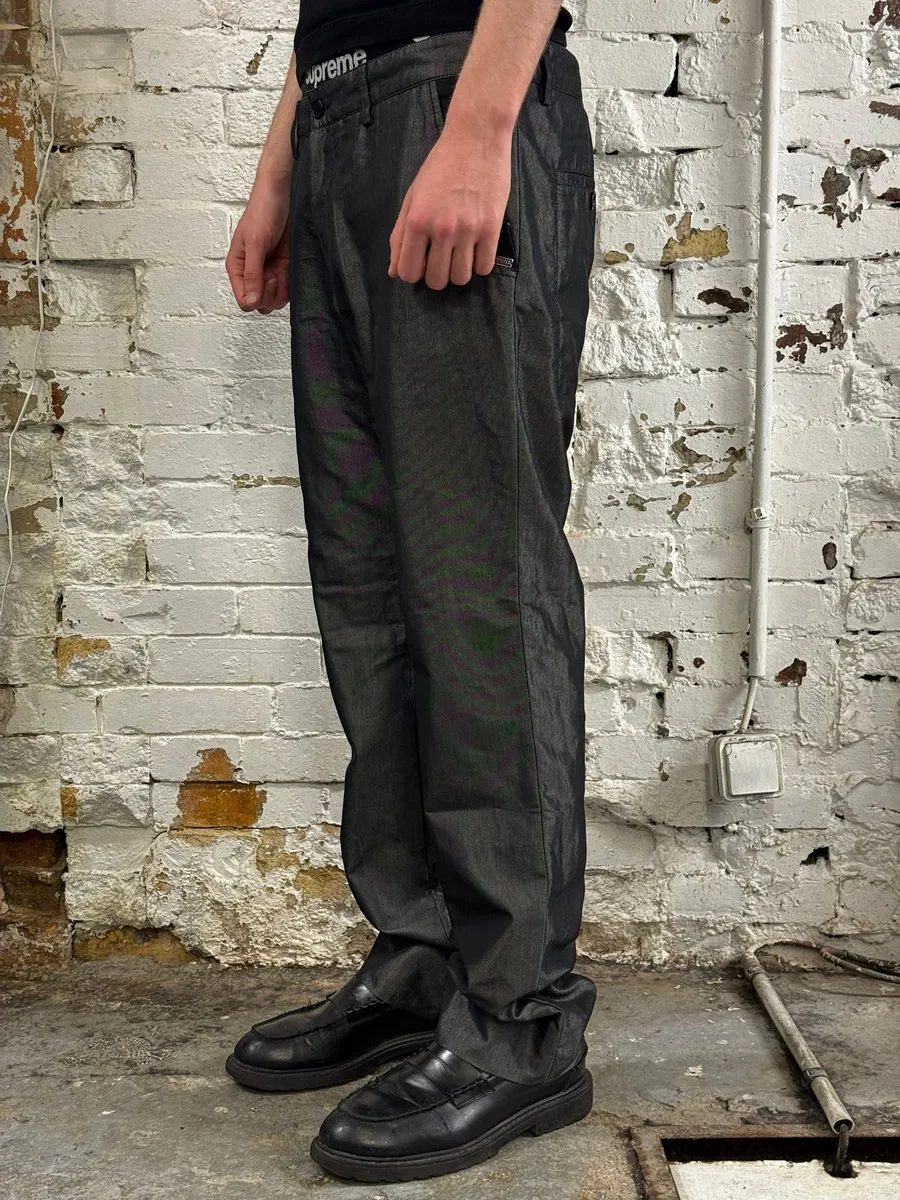 AW2008 Dirk Bikkembergs Dark Grey Pants - Image 3