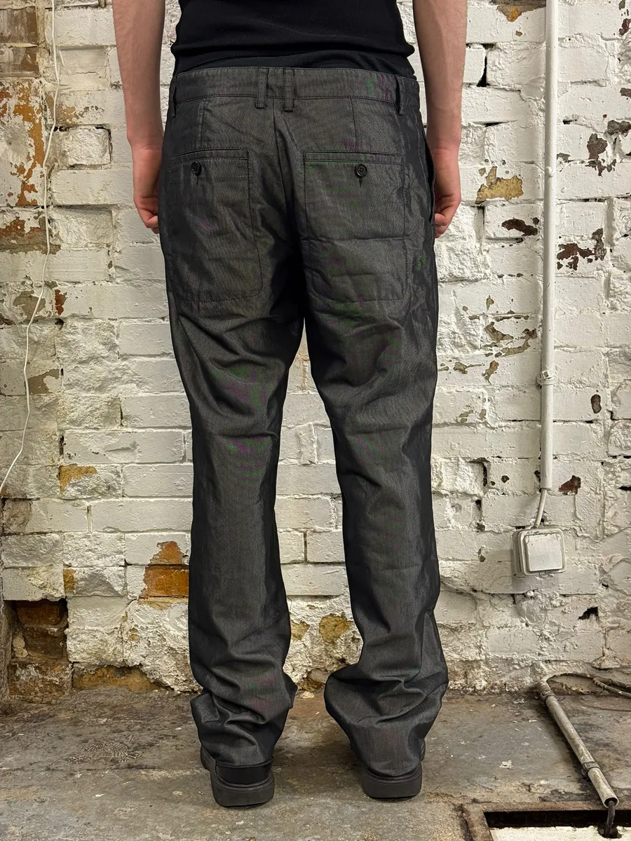 AW2008 Dirk Bikkembergs Dark Grey Pants - Image 4