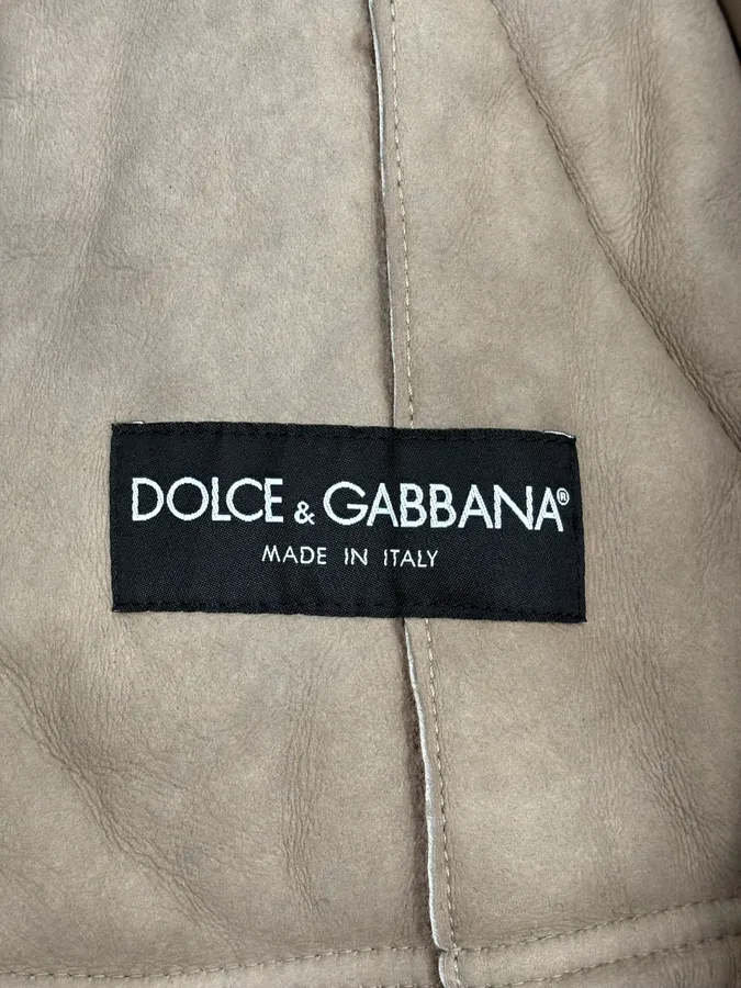 AW2008 Dolce & Gabbana Wool & Shearling Jacket - Image 15