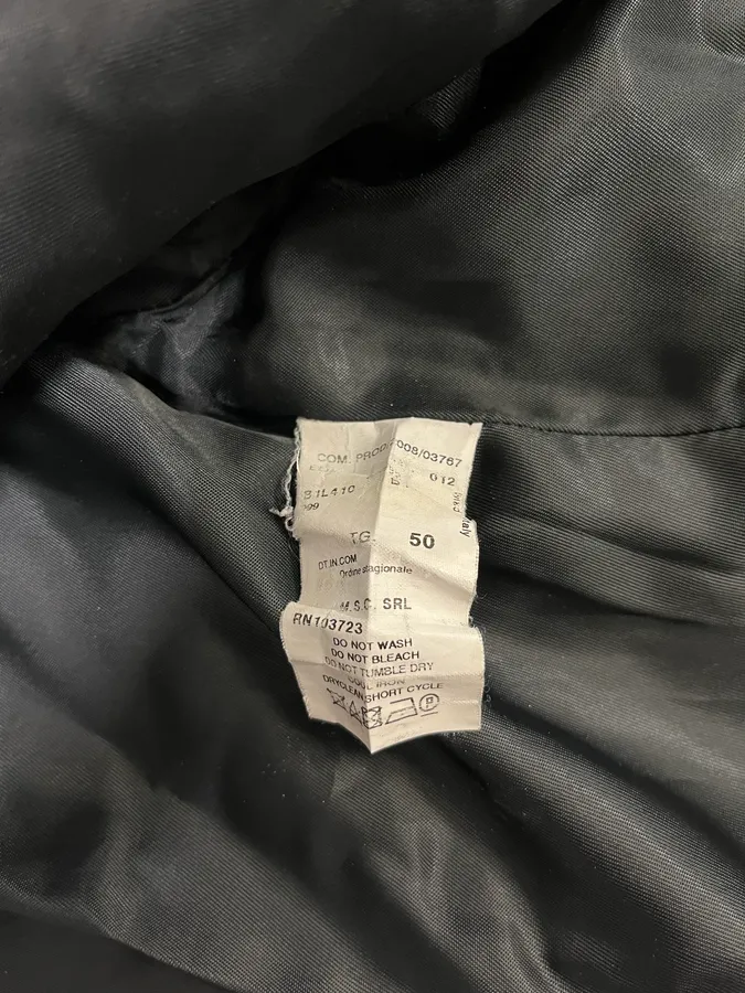 AW2008 Emporio Armani Dark Green Caban Dark Buttoned Jacket - Image 9
