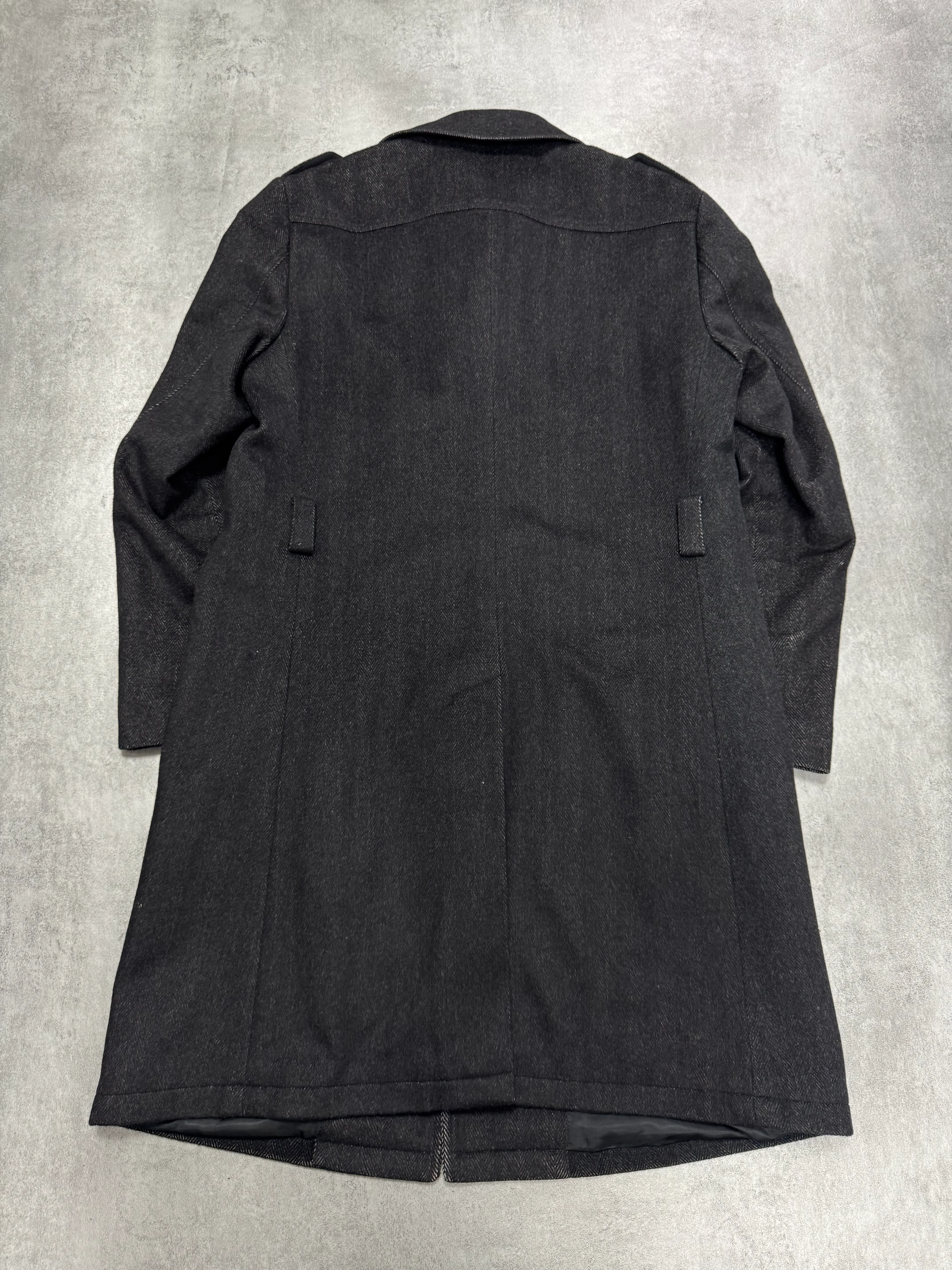 AW2008 Emporio Armani Eteropolitan Wool Trench Coat - Image 2