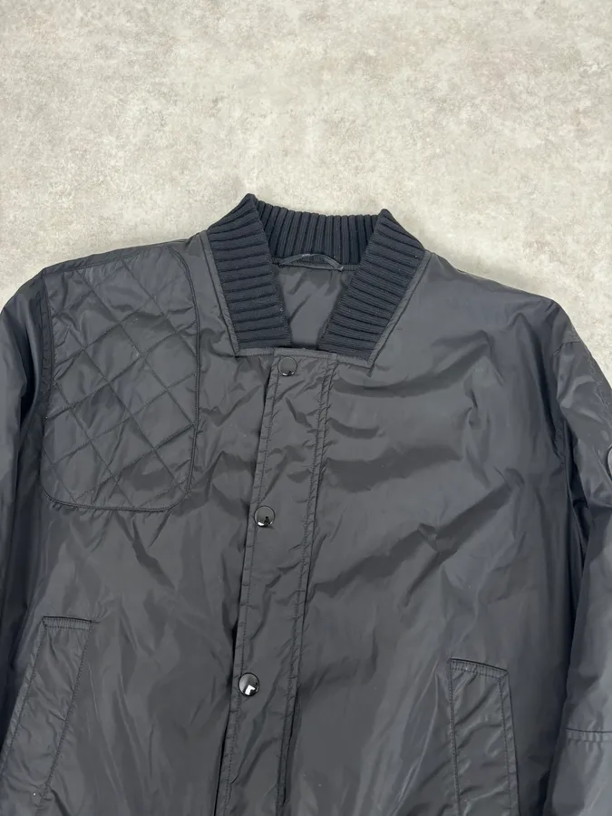 AW2008 Gucci Black Nylon Bomber Jacket - Image 4