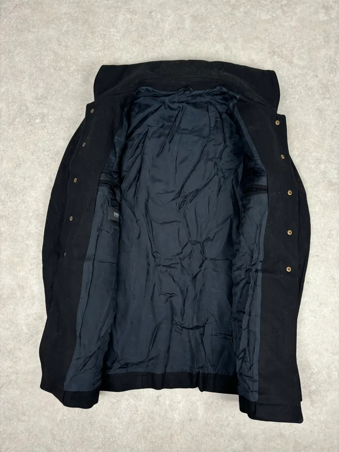 AW2008 Gucci Black Wool Buttoned Premium Jacket by Frida Giannini - Image 8
