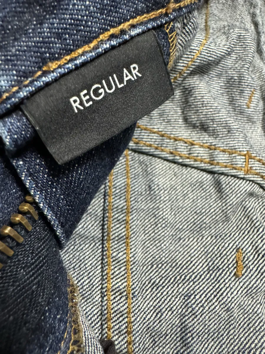 AW2008 Gucci Navy Brut Blue Regular Denim Jeans - Image 11