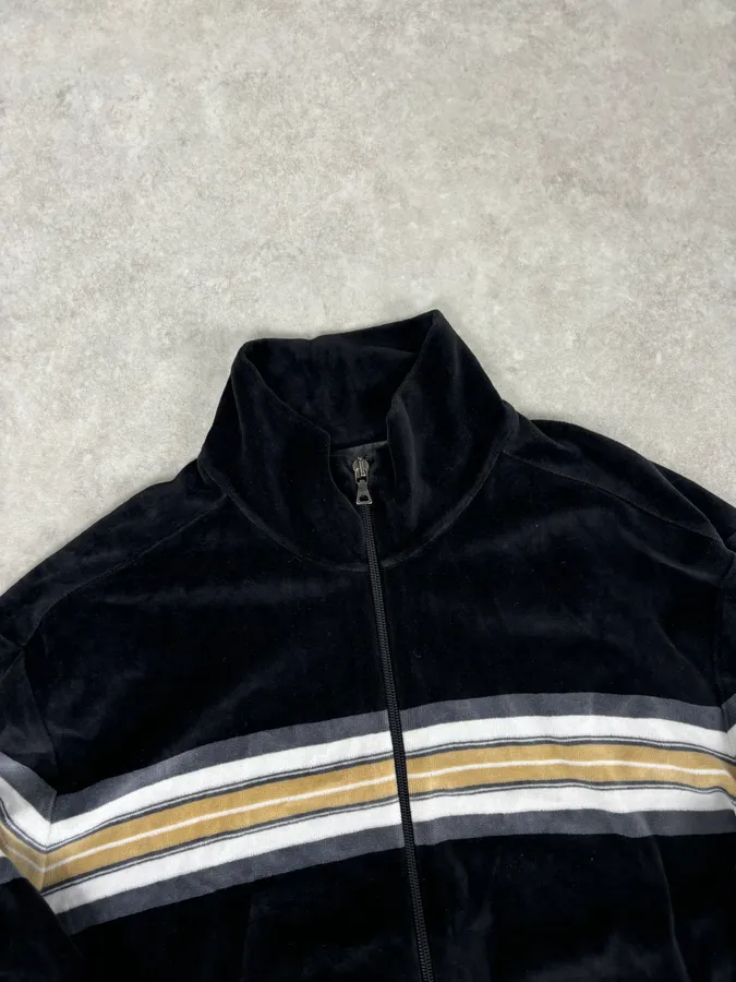AW2008 Prada Black Zip-up Sweater & Pants Tracksuit - Image 9