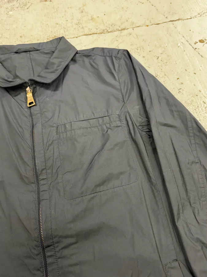 AW2008 Prada Navy Nylon Windbreaker Jacket - Image 10