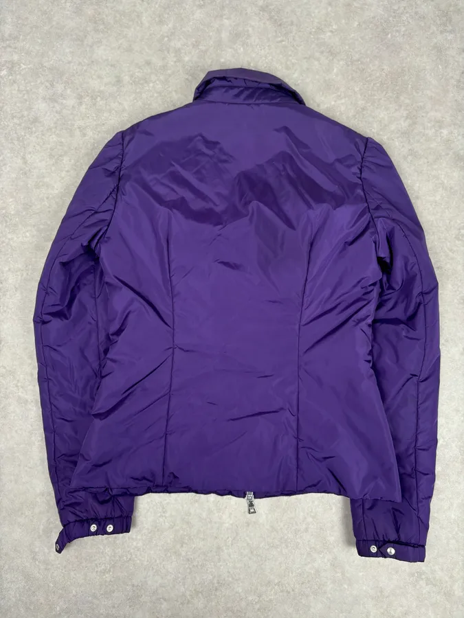 AW2008 Prada Purple Nylon Light Jacket - Image 5