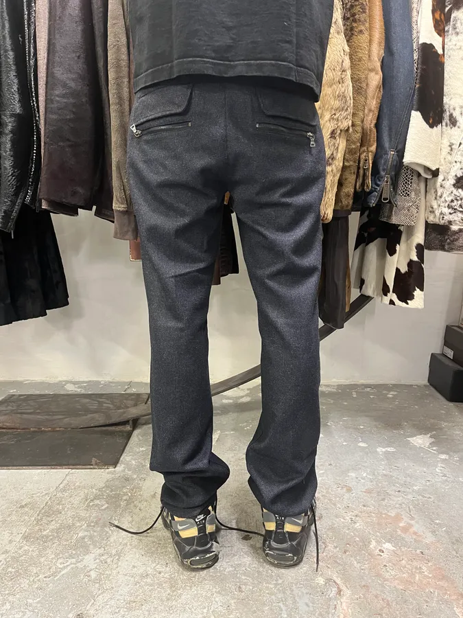 AW2008 Prada Wool Dark Classy Tailored Pants - Image 4