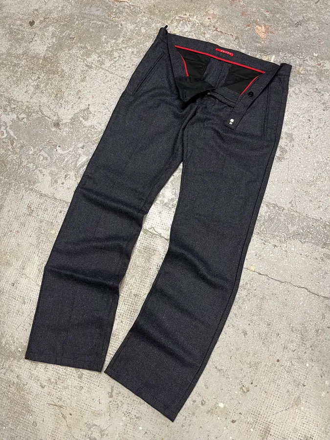 AW2008 Prada Wool Dark Classy Tailored Pants - Image 6