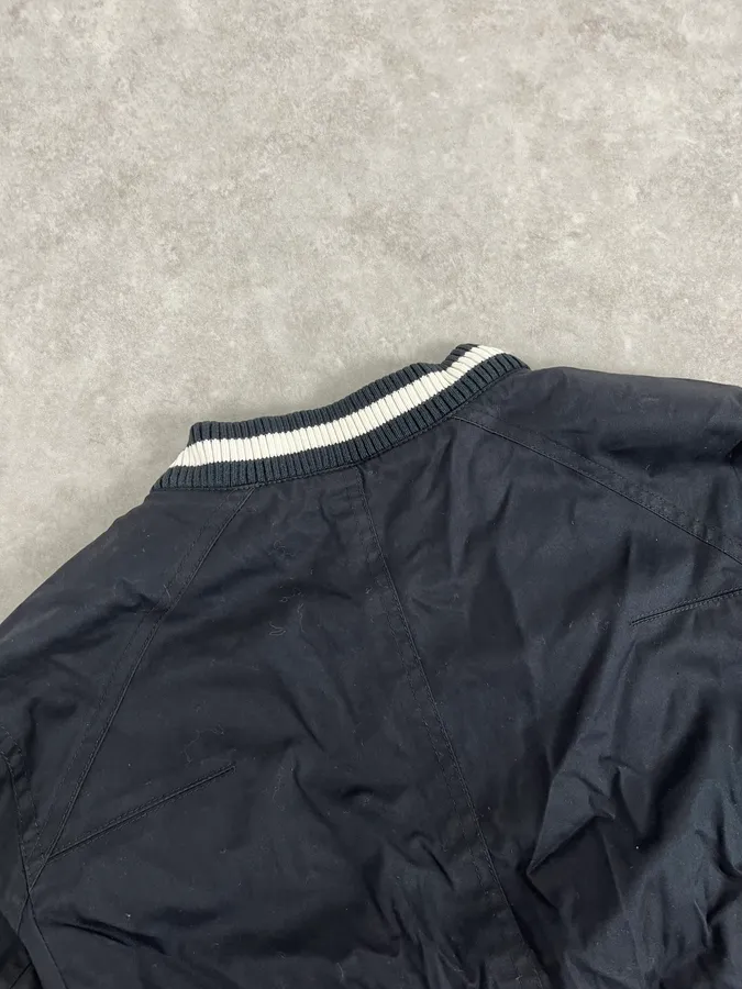 AW2009 Dior Light Black Bomber Jacket by Kris Van Assche - Image 7