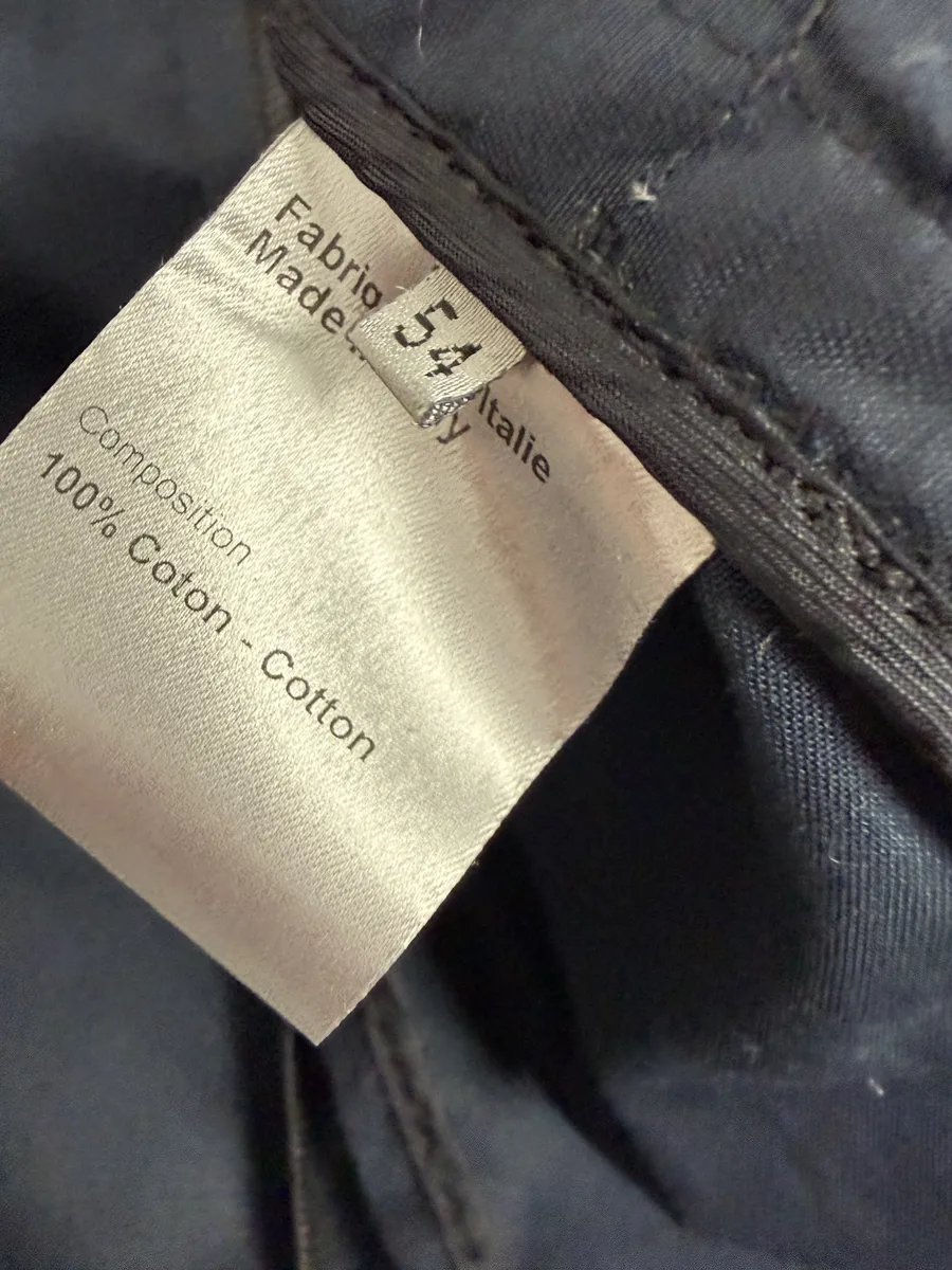 AW2009 Dior Saharienne Navy Buttoned Jacket by Kris Van Assche - Image 8
